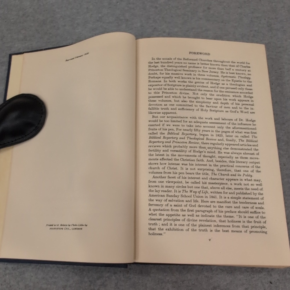 Princeton Sermons Charles Hodge Banner of Truth 1958 Hardcover Theology Book - Picture 5 of 5
